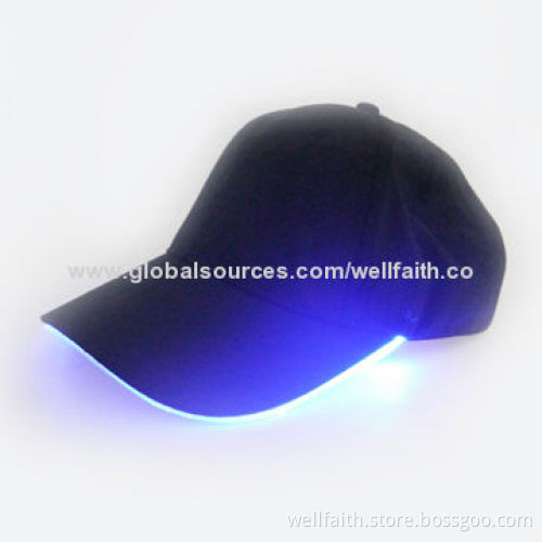 Baseball Cap with Built-in LED Light for Men/Women